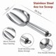 thumbnail image 3 of Ice Lobster and Ice Bag - Wooden Hammer and Cotton Linen Bag for Crushed Ice, Bartender Kit & Bar Accessories beige silver, 3 of 4