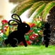 thumbnail image 5 of Letrero De Patio Letreros decorativos de Pascua para jardín al aire libre con estaca de metal para decorar el patio y el césped - Juego de 1 Yulucky, 5 of 8