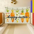 thumbnail image 6 of Happy Easter Carrot Bunny Welcome Doormat - Non-Slip Indoor/Outdoor Entryway Rug, Washable Front Door Mat for Spring, Porch, Kitchen, and Home Easter Decor, 6 of 7