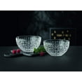 thumbnail image 4 of Nachtmann Bossa Nova Set of 2 Glass Bowls, 6", Clear, 4 of 5