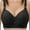 Black, variant on Wireless Bras for Women No Underwire Comfort Seamless Bras Full Coverage Everyday Bra Plus Size T-Shirt Bras, 32D-48D