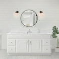 thumbnail image 4 of Design House 553396 Cultured Marble Vanity Top, 61", Soild White, 4 of 18