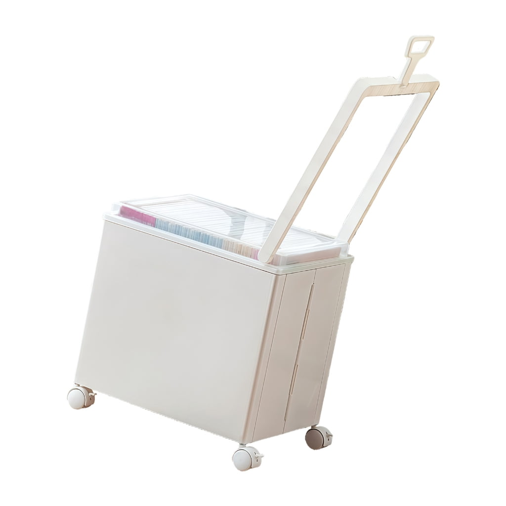 2 pack) Logix Craft Storage Box, Frost White, 11.5 x 5.06 x 7.25