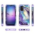 thumbnail image 2 of Casetego for Samsung Galaxy A13 5G Case,Heavy Duty Shockproof Protection Hard Plastic Bumper +Soft Silicone Rubber Protective Cover,Purple, 2 of 7