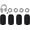 Black, variant on SOULWIT Protective Microphone Foam Cover Pop Filter for Bose Aviation X A10/A20/A30 Headphones, Mic Cover WindScreen with High-Density Foam - Black