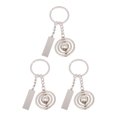 thumbnail image 1 of MasteelfCA 3Pcs Decorative Football Key Chain Backpack Hanging Ornament Sports Club Gift, 1 of 7