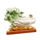 thumbnail image 5 of Estatua de col de cerámica china, adorno de mesa de estilo oriental para decoración del hogar 23 cm x 9 cm x 19 cm, 5 of 9