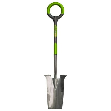 Radius 201 PRO 13 Inch Stainless Steel Spade with Thermoplastic Elastomer Grip