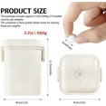 thumbnail image 5 of Ayieyill 2.2Lb Ceramic Pie Weights for Baking, Pie Beads for Pan Tart Pan Reusable 10mm Bake Pastry Baking Beans Cake Pie Crust Weights with Wheat Straw Container (35 oz Total), 5 of 7
