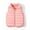 Light Pink, variant on YTDSCS Kids Baby Boys Girls' down Cotton Vest Fall Winte Stand Collar Puffer Sleeveless Jacket Solid Color Light-Weight Waistcoat 3-13 Years Old