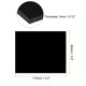 thumbnail image 2 of Lente de soldadura Shade 9 de vidrio 3.5" x 4.3" Lentes de soldadura de repuesto Filtro de vidrio endurecido negro, 2 of 6