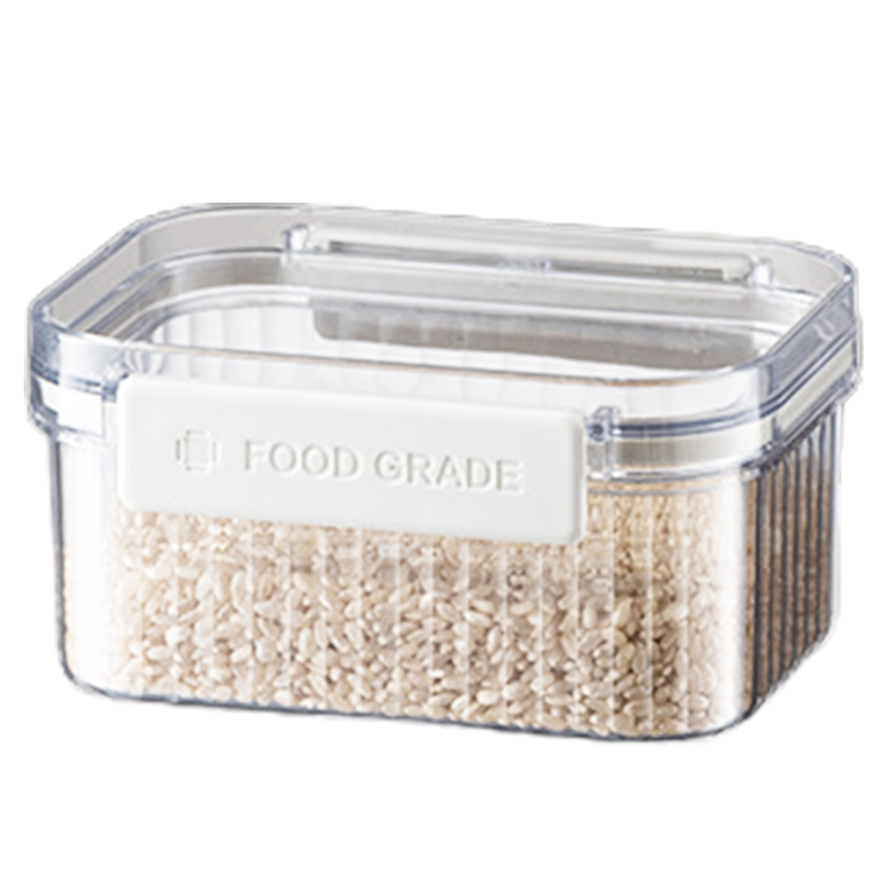 Transparent Storage Tank Airtight Grain Tea Snack Sealed Tank for