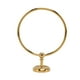 thumbnail image 2 of Accesorios de baño, Anillo de toalla Anillo de toalla de baño de pared dorada Anillo de toalla redondo Diseño elevado, 2 of 8