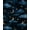 Blue Cloudy, variant on Black Floral Peel and Stick Wallpaper Vintage Boho Sugar Skull Contact Paper Gothic Flower Wall Mural Home Vinyl Waterproof Self Adhesive Removable Renter Friendly Wall Paper 17.5" x 118"