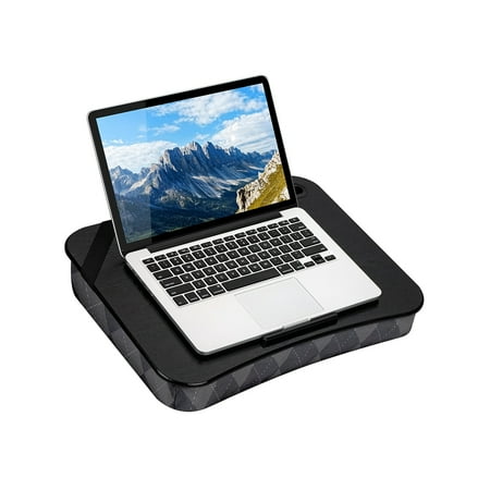 LapGear - Designer Lap Desk for 15.6" Laptop - Gray Argyle