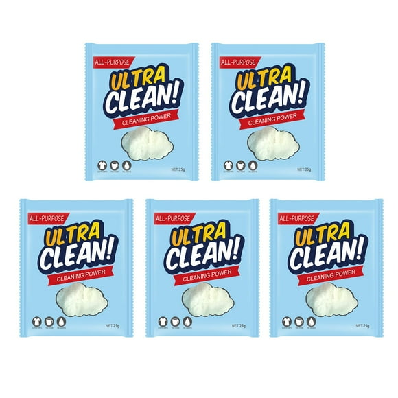 Kitchen Degreaser Powder Cleaner Grease Away All-purpose Magic Cleaning Powder Multi-purpose Stain Removal Kitchen Grease Cleaner Instant Grease Removal for Cookware Home