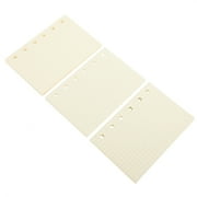 unbranded 3 Books Paper for Mini Binder Loose-leaf Notebook Refill
