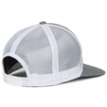 thumbnail image 4 of Outdoor Cap OC510HP Rounded Flat Visor-Heathered Grey/White, 4 of 8