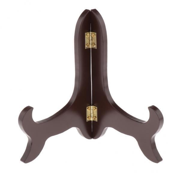2x 20 Piezas Soporte de Exhibición de licencia Soporte de licencia Decorativa Imagen de Caballete Hugo Soporte de pantalla de placa de madera