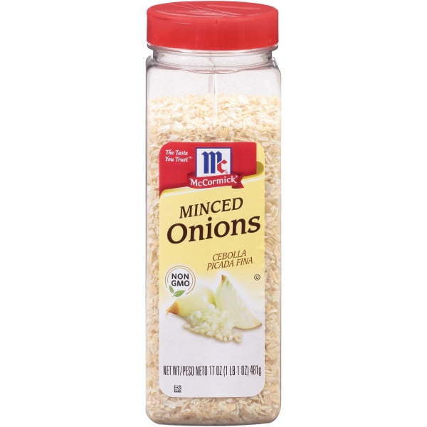 McCormick® Premium Quality Minced Onions, 17 oz. Shaker