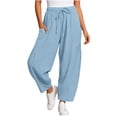 thumbnail image 4 of Neewe Sweatpants Women Baggy Lounge Pants Workout Gym Active High Waisted Comfy Joggers for Women Fall Clothes 2026, 4 of 6