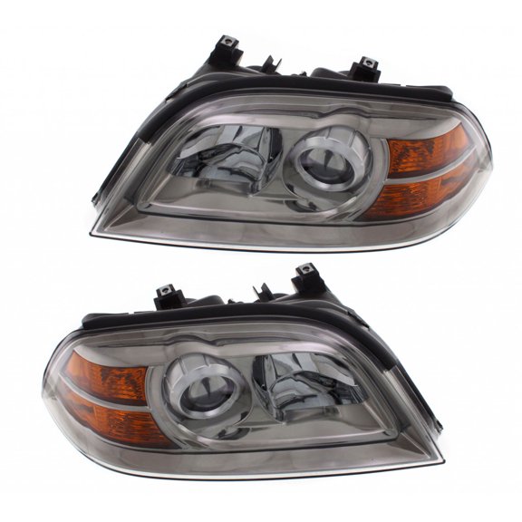 For Acura MDX Headlight Unit 2004 2005 2006 Pair Driver and Passenger Side For AC2518107 | 33151-S3V-A12