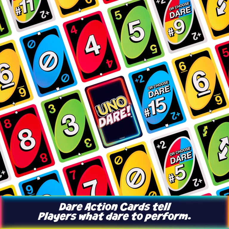 UNO Dare Card Game for Family Game Nights photo 5