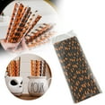 thumbnail image 2 of MOQIN Halloween Paper Straws, Biodegradable Pumpkin Skull Striped Wavy Dot Paper Straws,Paper Drinking Straws for Party, Events and Crafts,Baby Shower Decorations 7.5 Inches,25 Packs, 2 of 9