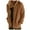 Coffee, variant on felwors Women's 2025 Winter Long Sleeve Button Sherpa Jacket Coat Pockets Warm Fleece Army Green, S