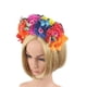thumbnail image 2 of Hebilla étnica para la cabeza, tocado de mariposa artificial, diadema para fiesta de Halloween, tocado vintage con flores de peonía, 2 of 5