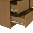 thumbnail image 5 of Kappesberg Brooklyn Set of 2 Modern Nightstands with Drawers – Golden Oak, Ideal for Adults & Teens, 5 of 7