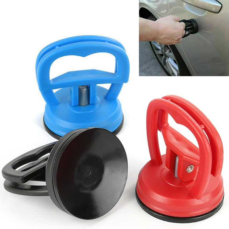 3pcs Mini Suction Cup Dent Puller Handle Lifter Car Dent Puller Remover for Car  Dent Repair, Glass,Tiles, Mirror, Granite Lifting and Objects Moving, by  Stuffygreenus (Dia:2.2in) 