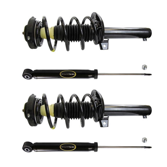 For Volkswagen Jetta Golf GTI Monroe Front Rear Shocks Struts - BuyAutoParts