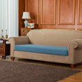 thumbnail image 3 of Subrtex Stretch Textured Grid Furniture Seat Cushion Slipcover, 3 of 6