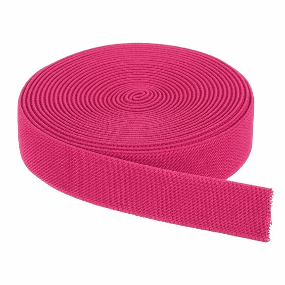 Elastic Bands for Sewing 1 Inch x 5 Yards Rose Red Knit Elastic Spool