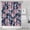 Pioneer Flower Floral-4, variant on Pioneer Flower Floral Print Pattern Shower Curtain 36"x72" ,Bathroom Decorative Shower Curtains Set with 12 Hooks,Modern Waterproof Washable Shower Curtain