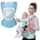 thumbnail image 1 of Canguro Porta Bebé Ergonómico Respirable 4 en 1 Algodón Puro con Malla Recién Nacido a 20 kg, 1 of 12
