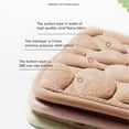 thumbnail image 4 of Cobblestone Bathroom Rugs Memory Foam Bath Mat Super Water Absorbent Bath Mats for Bathroom Machine Washable Bath Rugs (Navy, 23.5*15.5 inch), 4 of 10