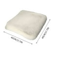 thumbnail image 4 of Premium Car Cushions 44x44 Car Seat Cushions Winter Plush Seat Cushions Cover Winter Warm Thickened Single Piece Pad General Purpose, 4 of 7