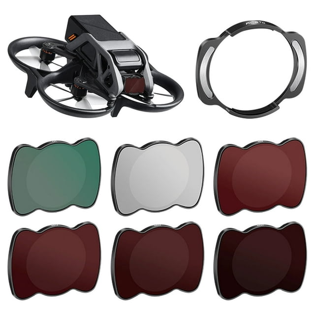 Drone Camera Lens Filter Compatible with Avata UV CPL ND8 ND16 ND32 ND64 Drone Magnetic Filter Set Ultra-Light Camera Lens Filters Waterproof Light-Reduction Camera Lens Filter Kit