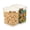 2 Medium Tall, variant on Sorbus 2-Pack Standard Rectangle Food Storage Containers with Lids, Clear, Stackable