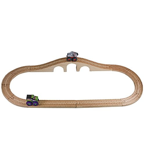 monster jam truckin pals wooden