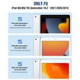 thumbnail image 2 of Funda para iPad 10.2 TimoVo 7ª generación, delgada, azul translúcido, 2 of 8
