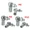 CS10M6N, variant on 2Pcs M6 M8 M10 Universal Ball Joint Pin Gas Strut End Fitting Silver Spring Holder for Boot Bonnet Trunk
