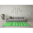 thumbnail image 3 of Ahgly Company Indoor Square Persian Emerald Green Traditional Area Rugs, 5' Square, 3 of 4