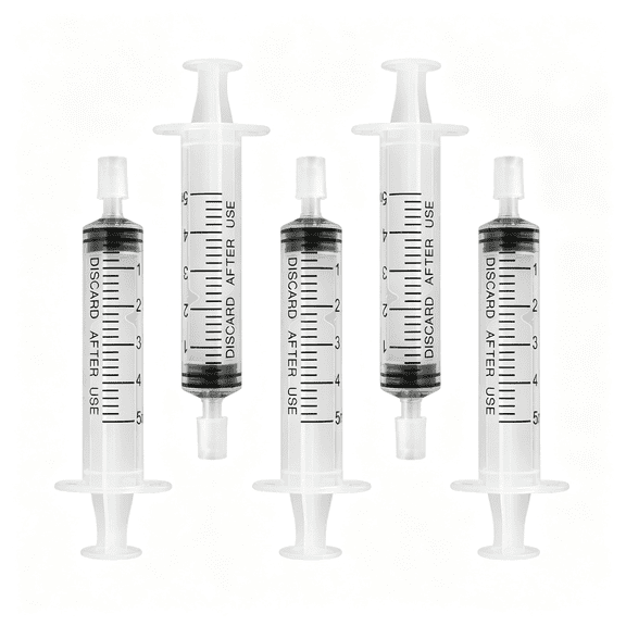 ACDANC 5Ml Perfume Dispenser Pump Perfume Extraction Plastic Adapter Syringe Pump for Travel Refillable Perfume Atomizer Spray Bottle Perfume Syringe Extractor(5Pcs)