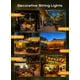 thumbnail image 5 of Cadena de luces LED Brightown para exteriores, 30 m, impermeables y regulables, 5 of 9