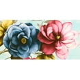 thumbnail image 2 of Keiko, Rei 24x14 Gold Ornate Wood Framed with Double Matting Museum Art Print Titled - Azaleas, 2 of 4