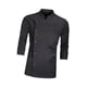 thumbnail image 4 of Chaqueta de chef otoño invierno transpirable para hombre mujer clásica negra camarero camarera L, 4 of 9