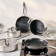 thumbnail image 2 of ZWILLING Peak 10-pc Stainless Steel Ceramic Nonstick Dual Performance Cookware Set, 2 of 7